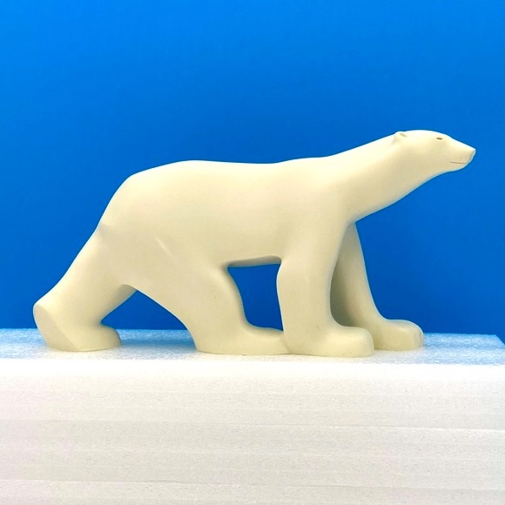 Vintage Polar Bear Sculpture by Francois Pompon